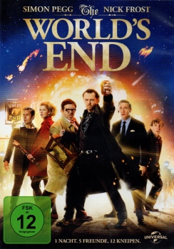 The World's End - Eine Nacht. 5 Freunde. 12 Kneipen. - (Vermietrecht) - Einzel-DVD - Neu & OVP